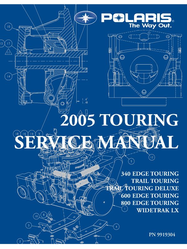 2005 Polaris Touring Snowmobile Service Repair Manual PDF Download Sledmanuals