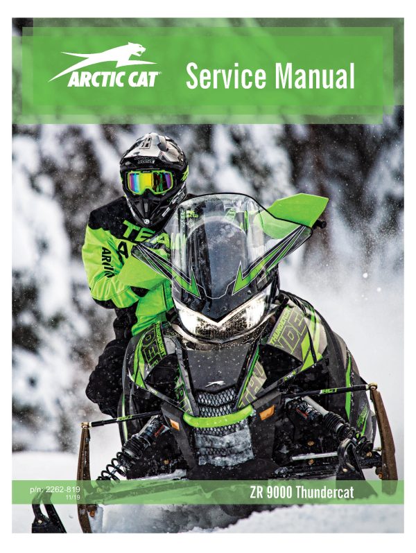 2020 Arctic Cat ZR 9000 Thundercat Snowmobiles Repair Service Manual PDF Download Sledmanuals