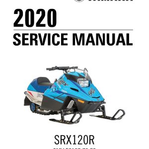 2020 Yamaha SRX120R Snowmobiles Repair Service Manual PDF Download Sledmanuals