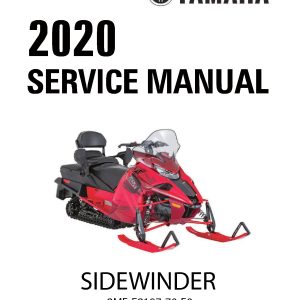 2020 Yamaha Sidewinder Snowmobiles Repair Service Manual PDF Download Sledmanuals