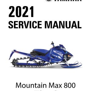 2021 Yamaha Mountain Max 800 Snowmobiles Repair Service Manual PDF Download Sledmanuals