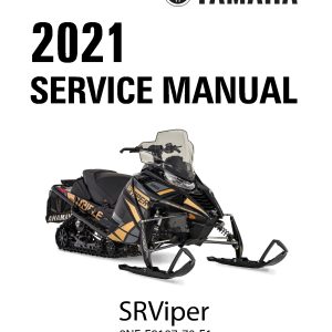 2021-2022 Yamaha SRViper Snowmobiles Repair Service Manual PDF Download sledmanuals