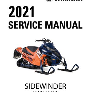 2021-2022 Yamaha Sidewinder Snowmobiles Repair Service Manual PDF Download Sledmanuals