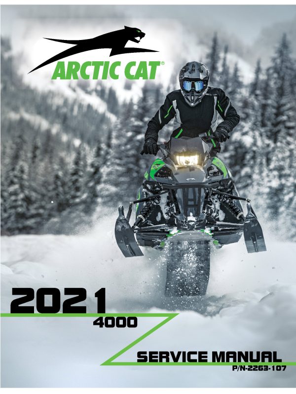 2021 Arctic Cat Blast 4000 ZR LT M Series Snowmobiles Repair Service Manual PDF Download Sledmanuals