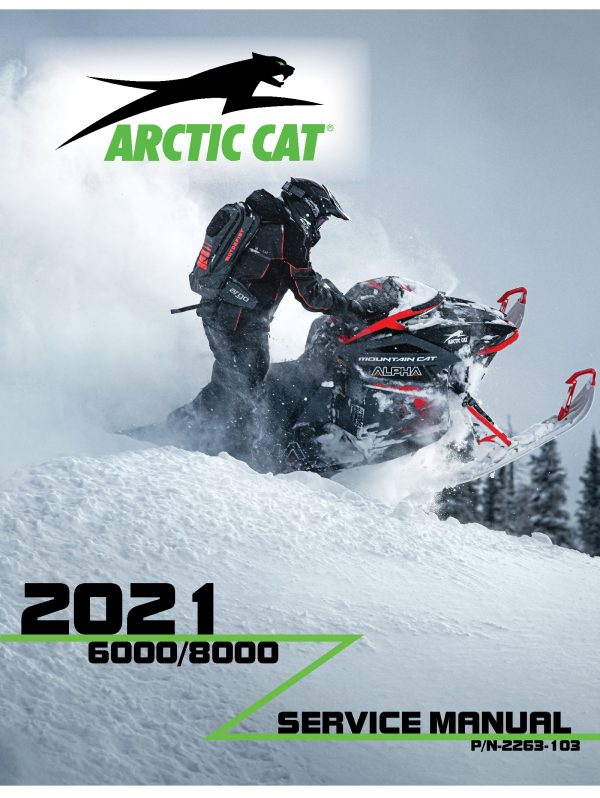 2021 Arctic Cat 6000 8000 ZR Riot M Series Snowmobiles Repair Service Manual PDF Download Sledmanuals