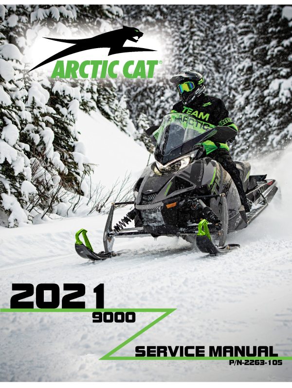 2021 Arctic Cat 9000 Series ZR Thundercat Snowmobiles Repair Service Manual PDF Download Sledmanuals.com