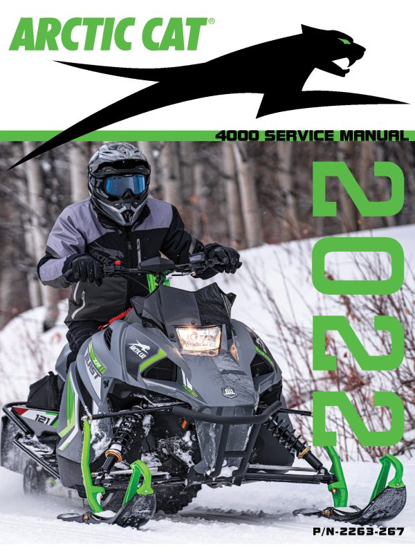 2022 Arctic Cat Blast 4000 M ZR XR LT Series Snowmobiles Repair Service Manual PDF Download Sledmanuals.com