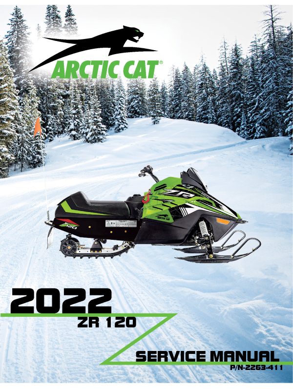 2022 Arctic Cat ZR 120 Snowmobiles Repair Service Manual PDF Download Sledmanuals.com