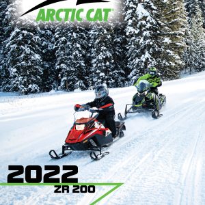 2022 Arctic Cat ZR 200 Snowmobiles Repair Service Manual PDF Download Sledmanuals.com