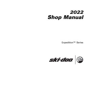 2022 Ski-doo Expedition 600 EFI 600R 850 E-TEC 600 900 ACE Snowmobiles Repair Service Manual PDF Download Sledmanuals