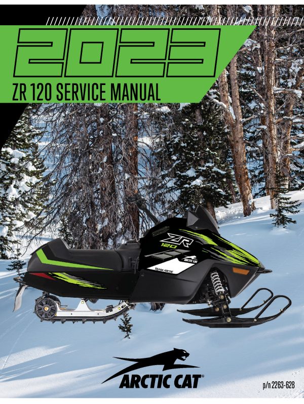 2023 Arctic Cat ZR 120 Snowmobiles Repair Service Manual PDF Download Sledmanuals.com