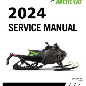 2024 Arctic Cat 600 ZR R-XC Riot M Snowmobiles Repair Service Manual PDF Download Sledmanuals