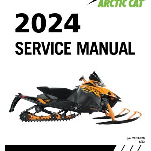 2024 Arctic Cat 7000 9000 ZR Pantera Thundercat Riot 4-Stroke Snowmobiles Repair Service Manual PDF Download Sledmanuals.com