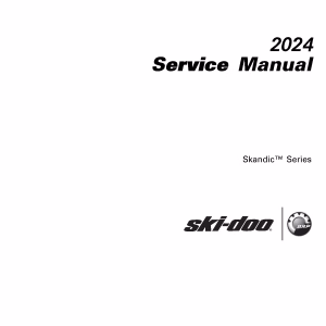 2024 SKI-DOO SKANDIC SNOWMOBILE REPAIR MANUAL
