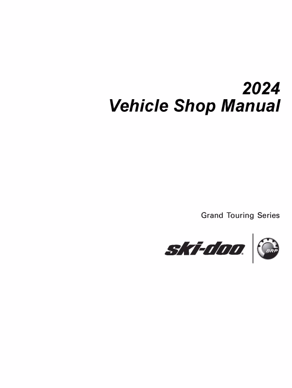 2024 SKI-DOO GRAND TOURING SERVICE REPAIR MANUAL