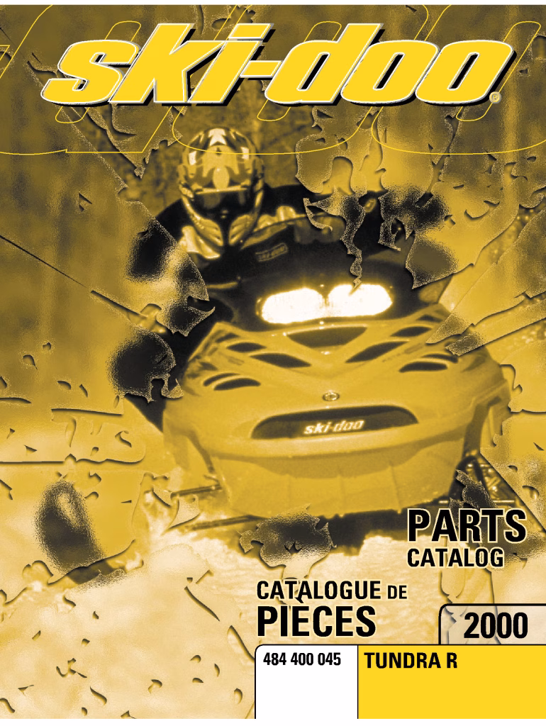 2000 Bombardier Ski-Doo Parts Catalog