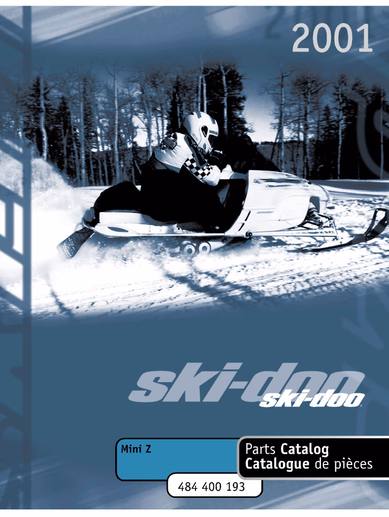 2001 Bombardier Ski-Doo Parts Catalog